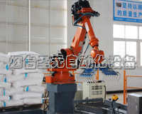 六（liù）軸（zhóu）機器人碼垛機